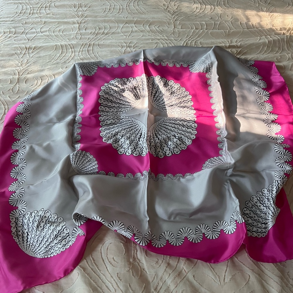 Italian 100% silk scarf